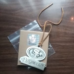 Longaberger 49ers Tie-on